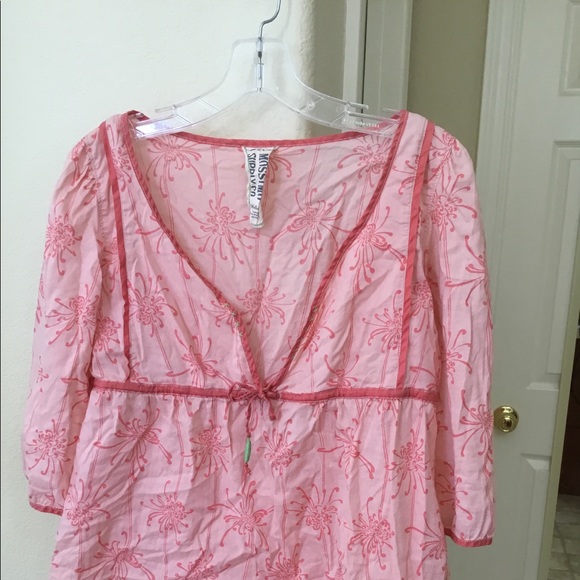 Light orange Boho Top - Picture 1 of 3